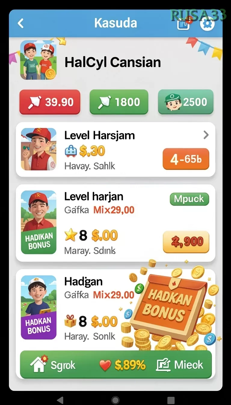 Cuplikan layar RPVIP4 — aktivitas